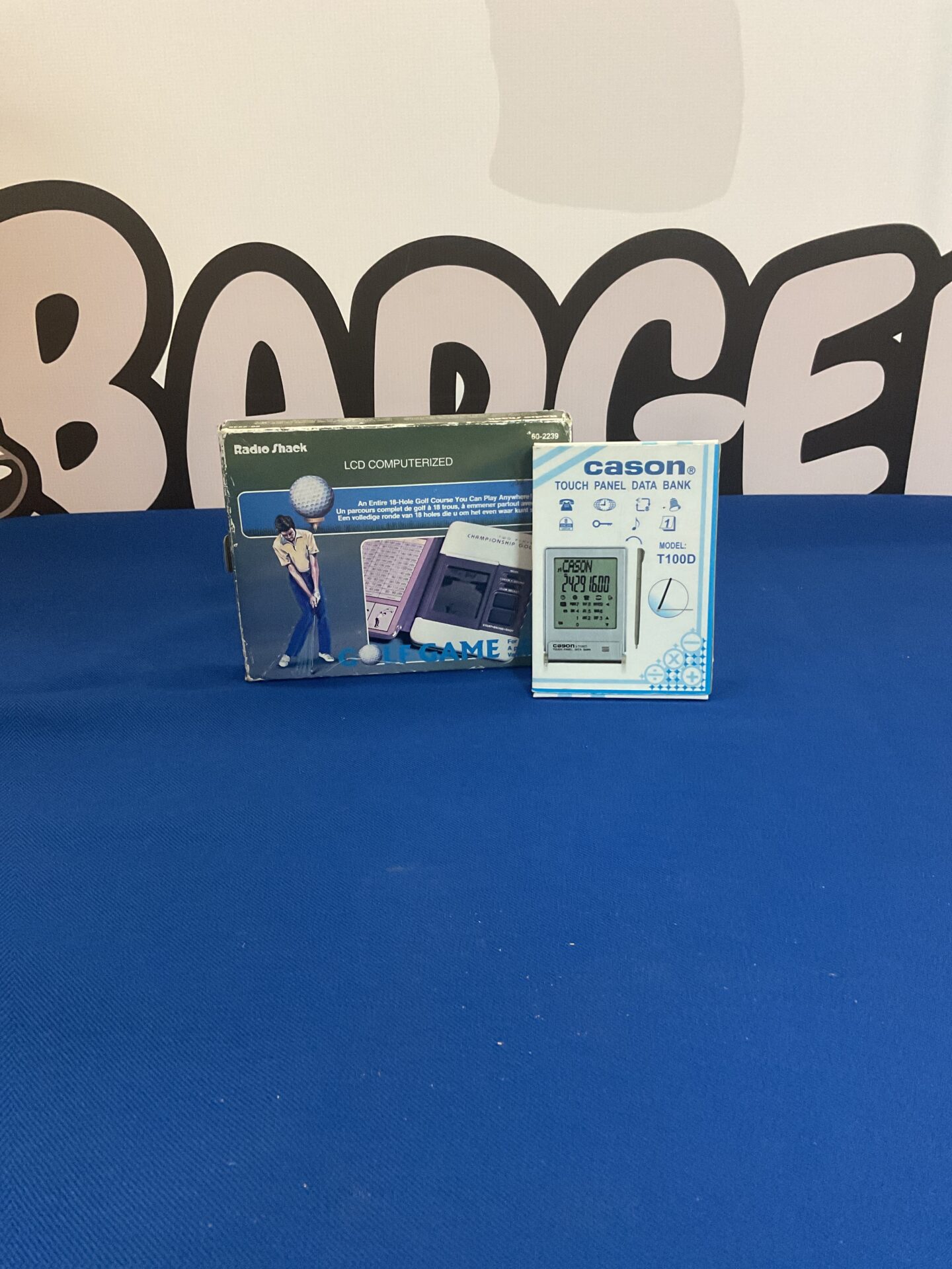 163 Radio shack championship golf game and cason touch panel data bank
