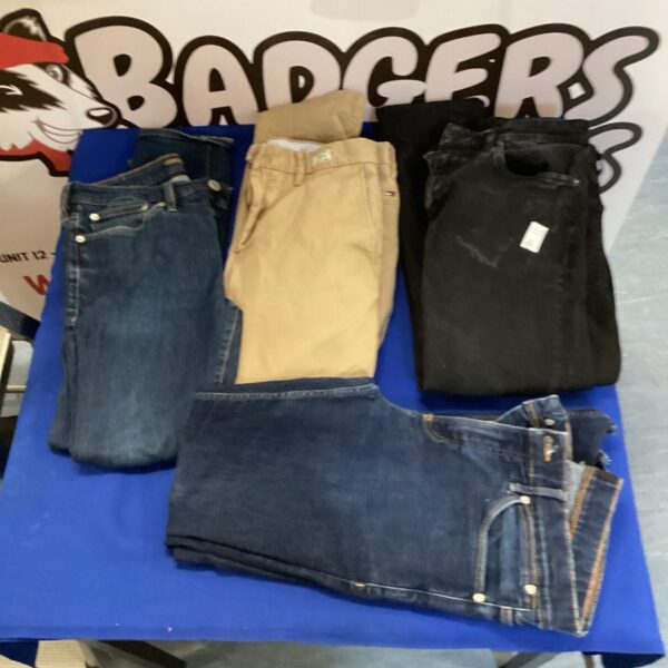 Men's jeans bundle including Hugo Boss and Tommy Hilfiger.