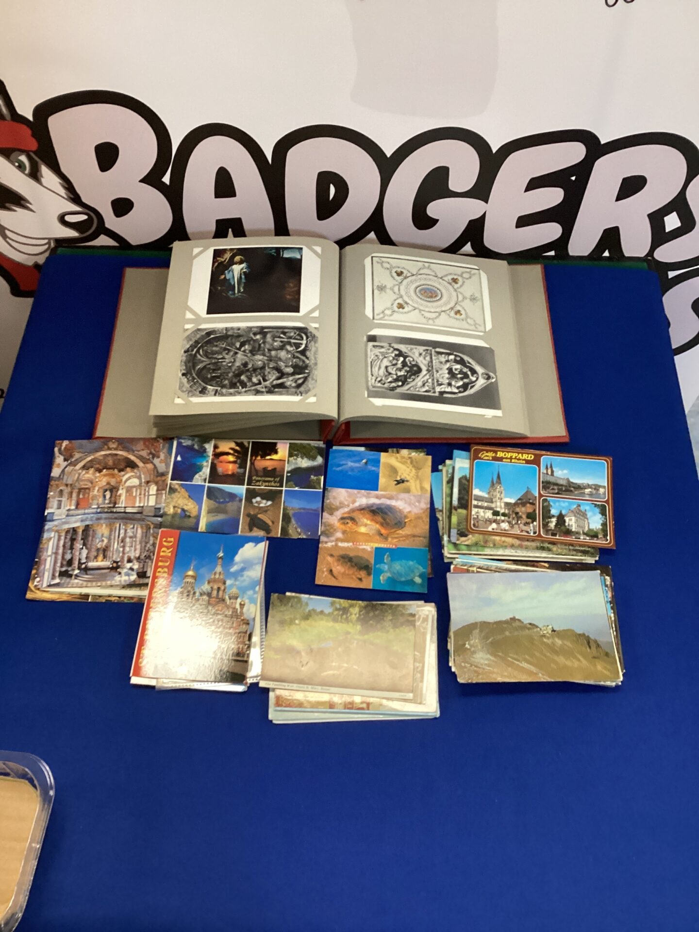 485 Collection of wildlife & religious postcards