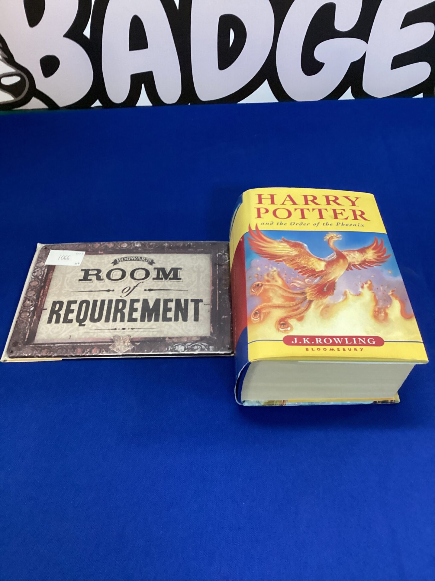464 1st edition harry potter order of phoenix with room of requirement tin sign