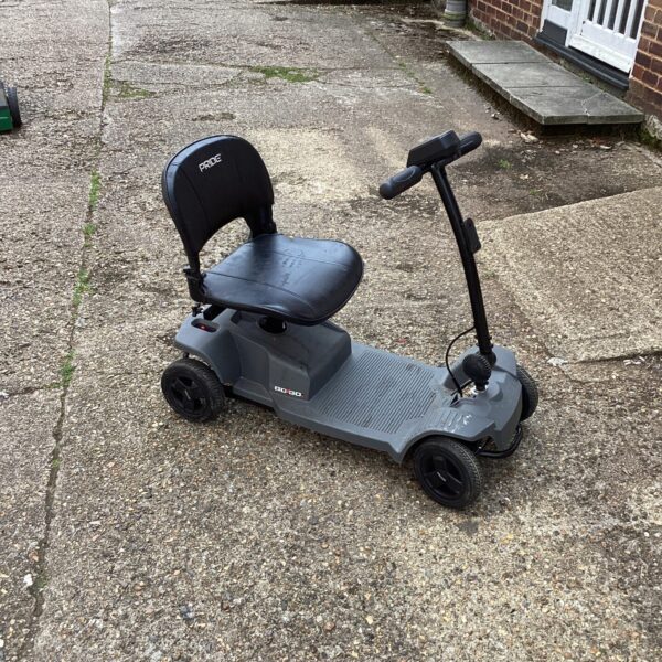 Used Pride Go Go mobility scooter for sale, portable electric scooter.