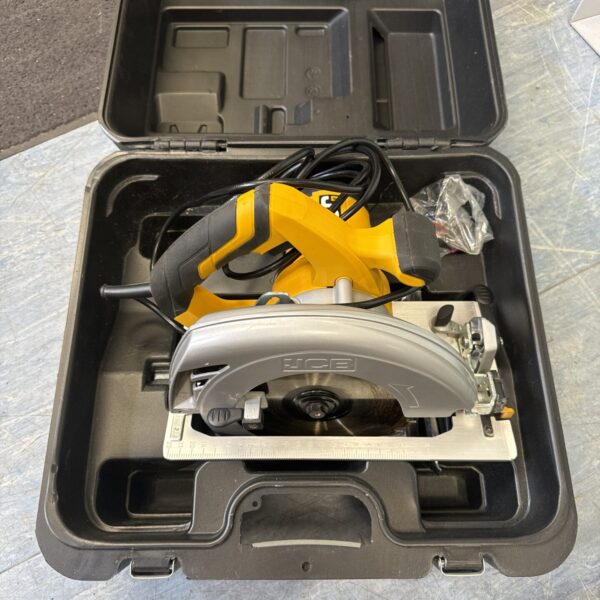 JCB CS1500 circular saw in its original carrying case.