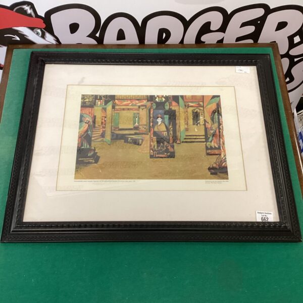 Gaganendranath Tagore lithograph of an enchanted palace scene.