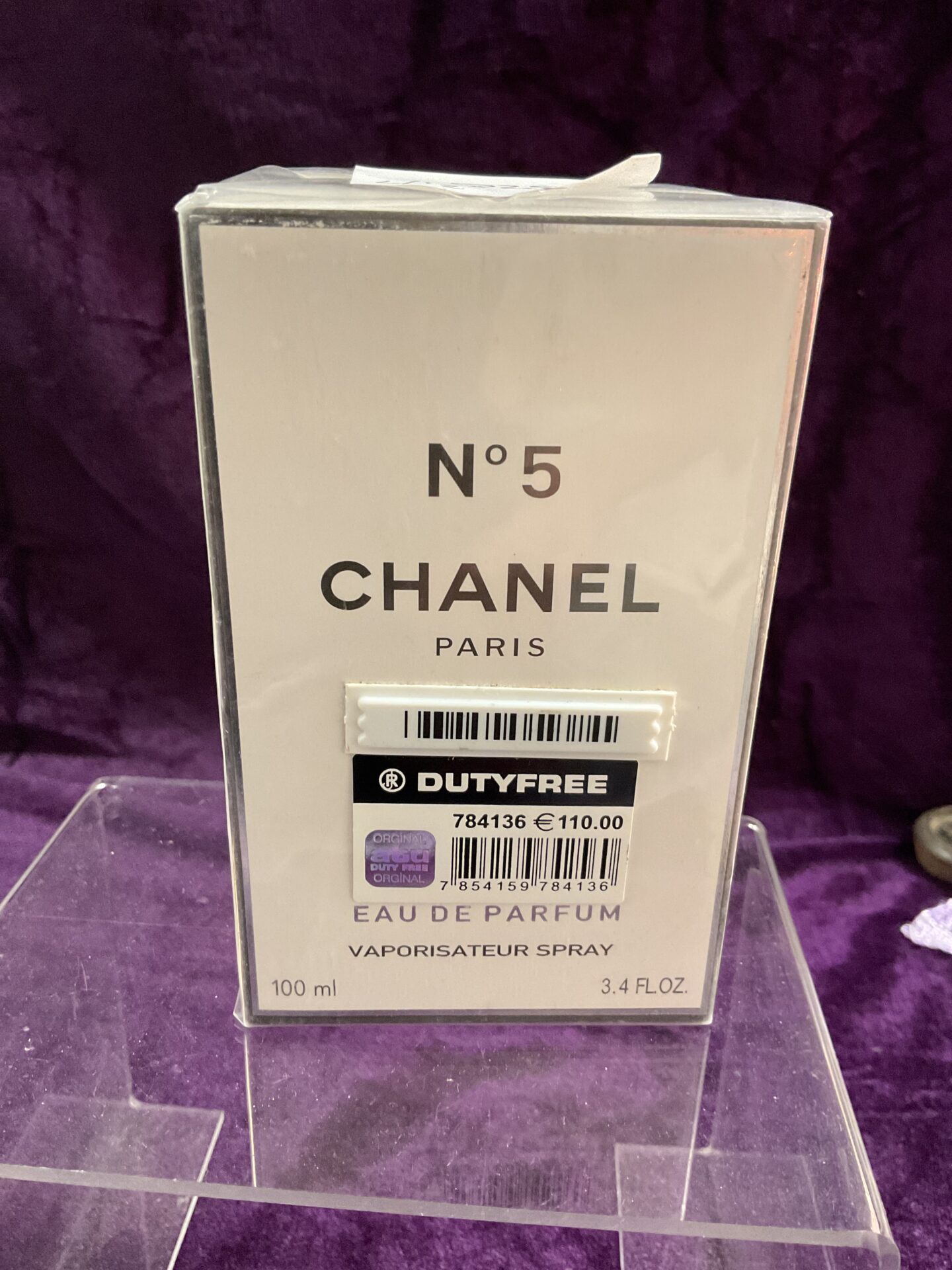 766 100ml Of Chanel no 5 equal de pafume spray sealed