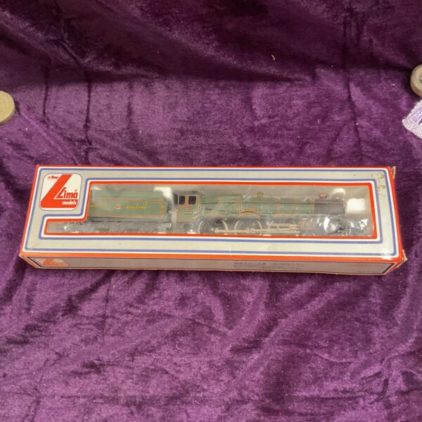 Vintage Lima OO gauge King George V locomotive model train.