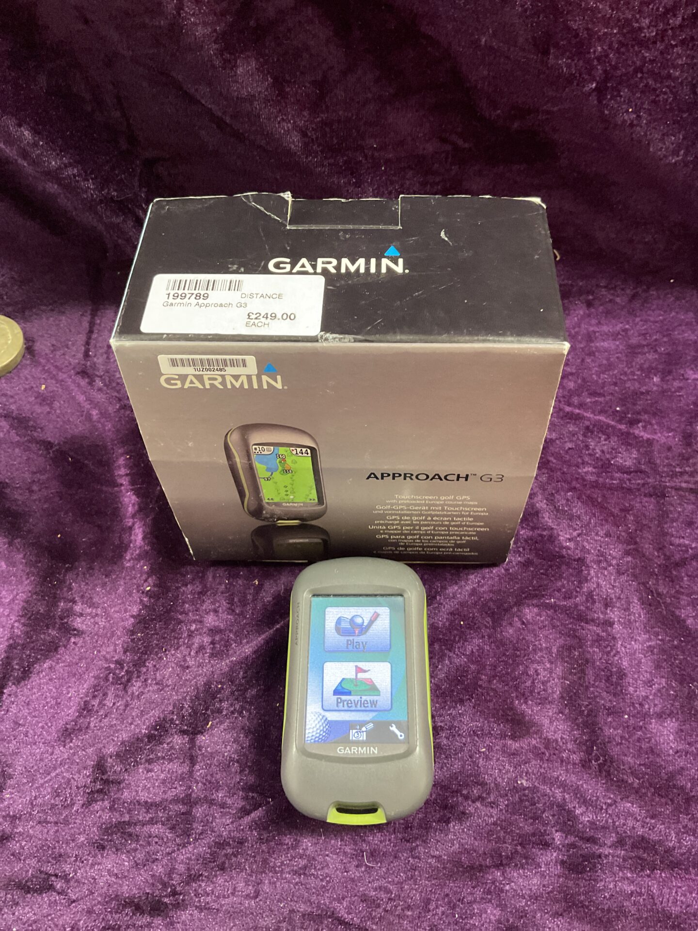 718 Garmin Approach G3 Touchscreen golf gps