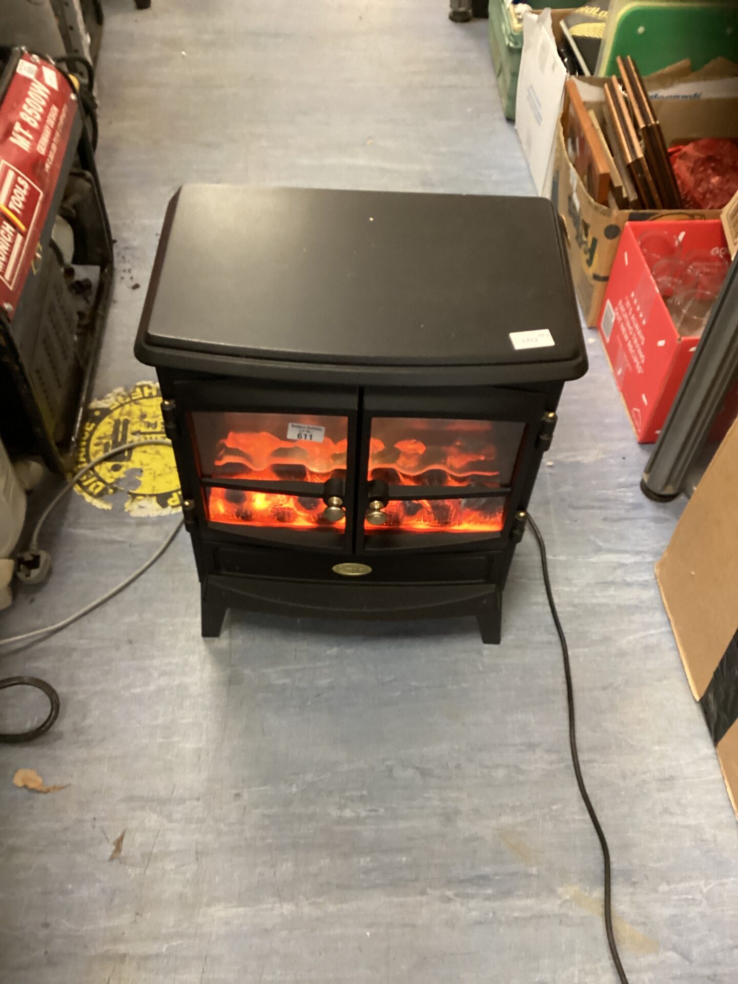 611 Dimplex electric stove effect fire