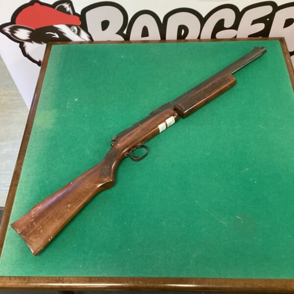 Vintage Benjamin Franklin Model 342 .22 caliber bolt action air rifle.