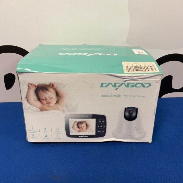 Cacagoo SM935 baby monitor system for infant surveillance.
