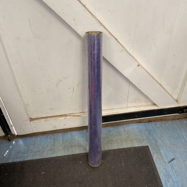 Clear polythene roll for garden and DIY projects.