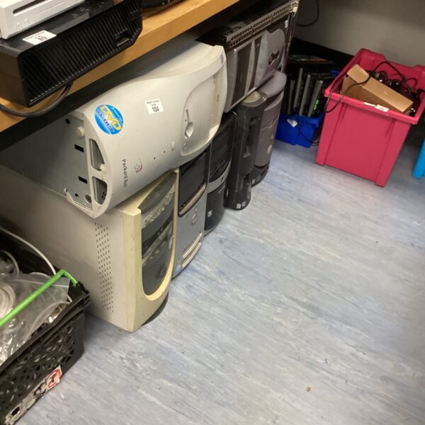 Mixed lot of vintage CPUs for computer enthusiasts and collectors.