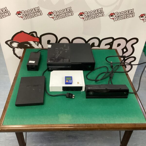 Original Microsoft Xbox console for retro gaming enthusiasts.