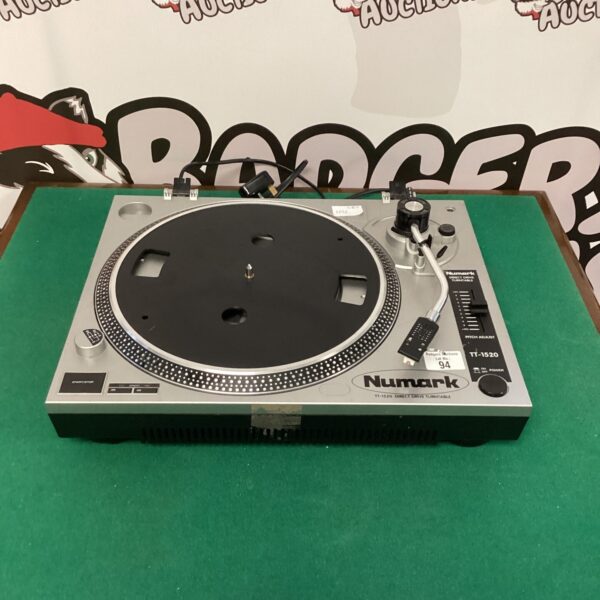 Vintage Numark TT-1520 direct drive turntable for vinyl records.