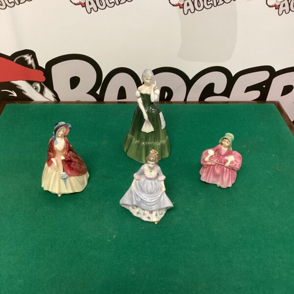 Three Royal Doulton Lady Figurines