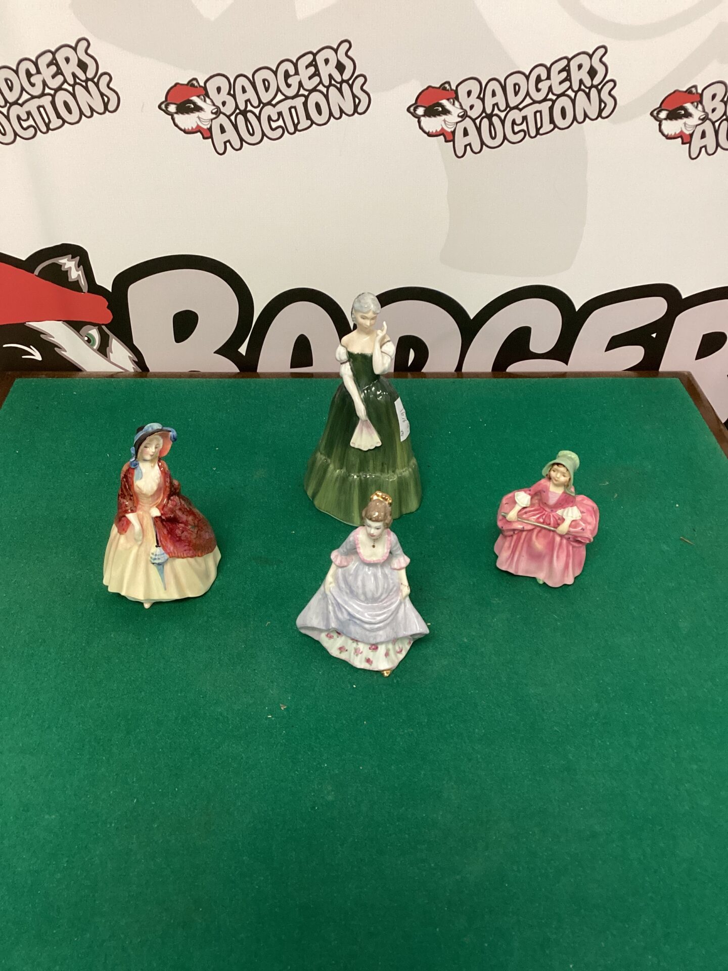 235 Three Royal Doulton Lady Figurines