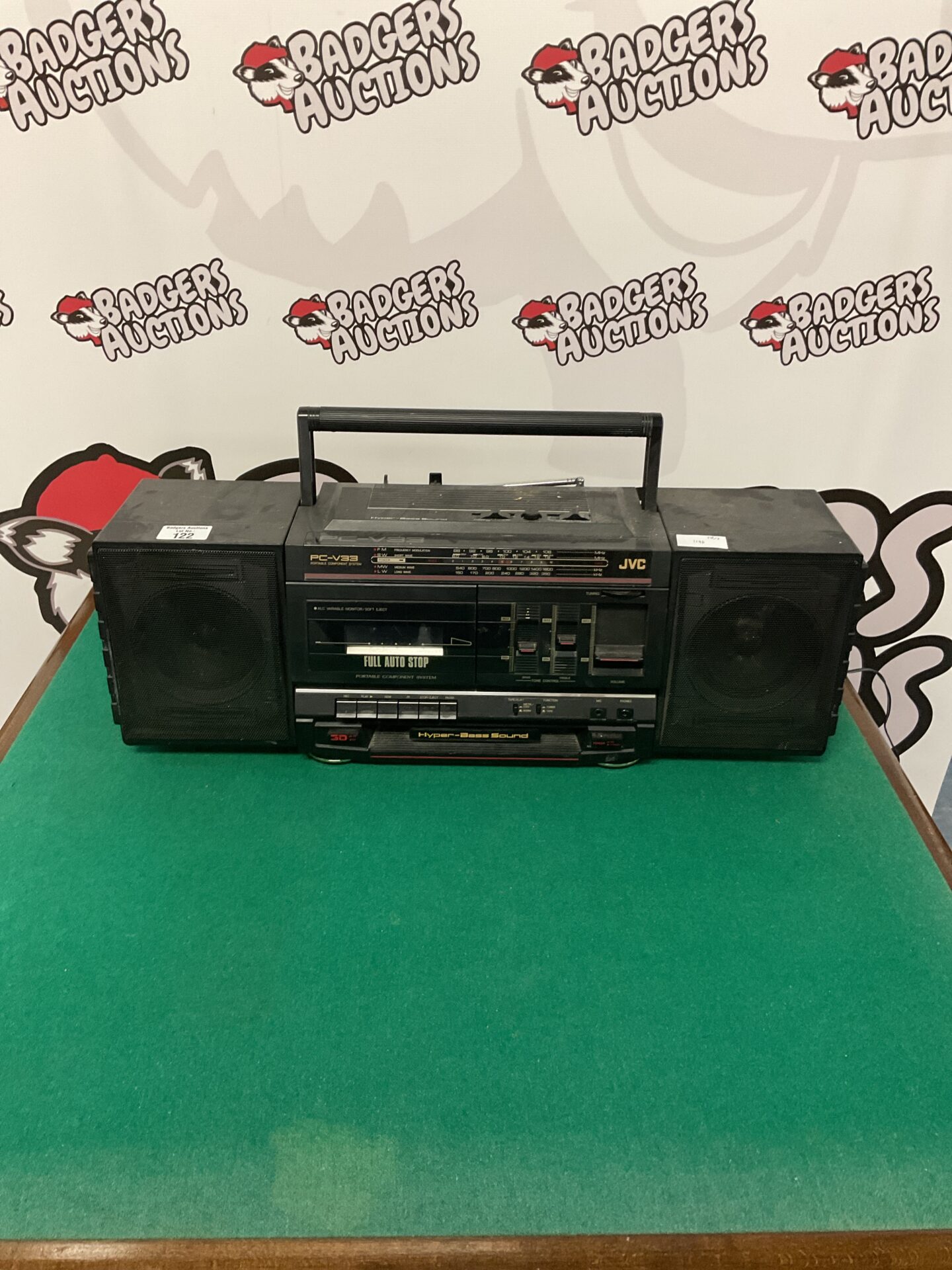 122 JVC PC-V33 portable component system speaker