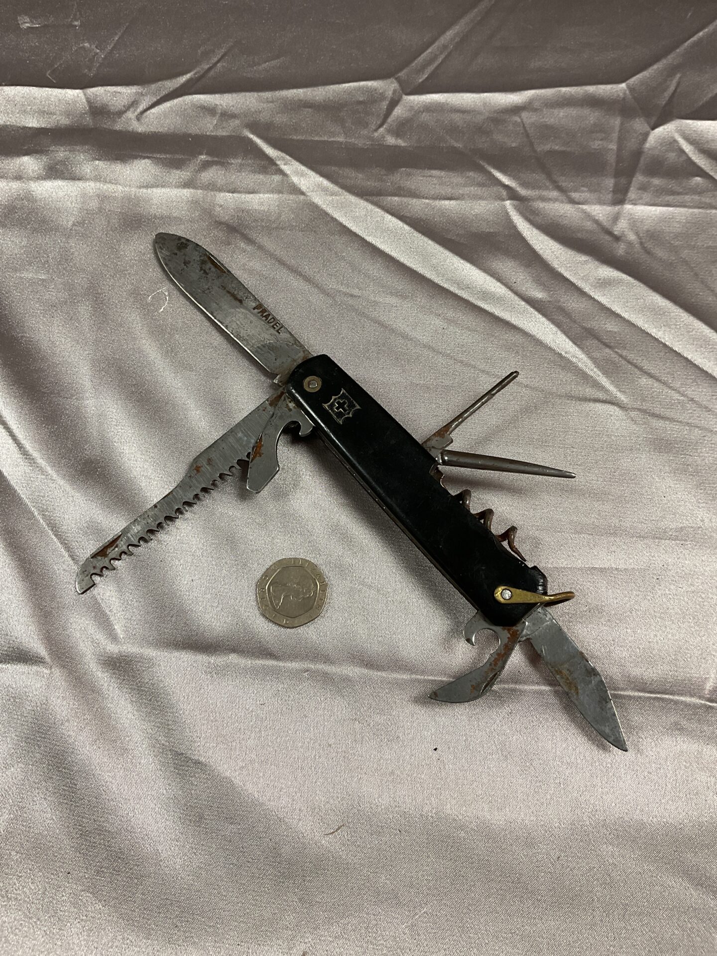 806 Vintage Swiss Army Pradel Pocket Knife