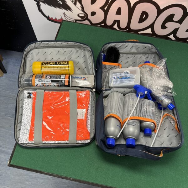 Gardx car valet kit contents displayed open.