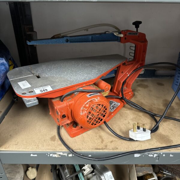 Vintage Hegner Multicut-2 bandsaw for spares or repair.
