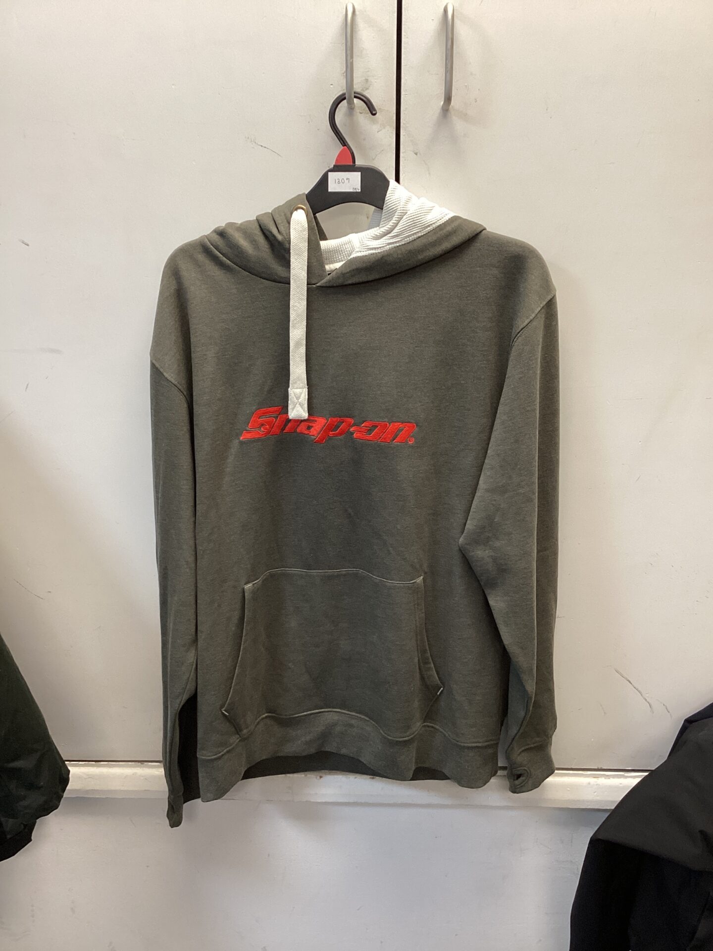 531 Grey Snap on hoody XL