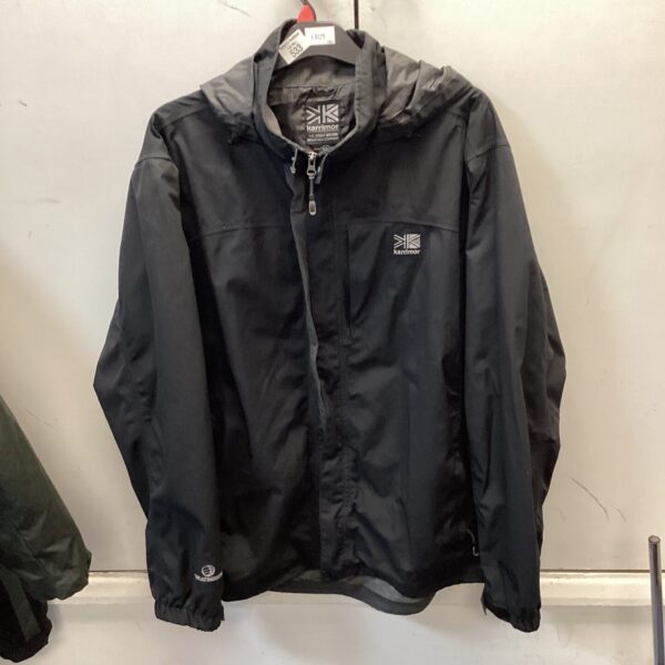 Karrimor XXL coat, a lightweight waterproof jacket for outdoor use.