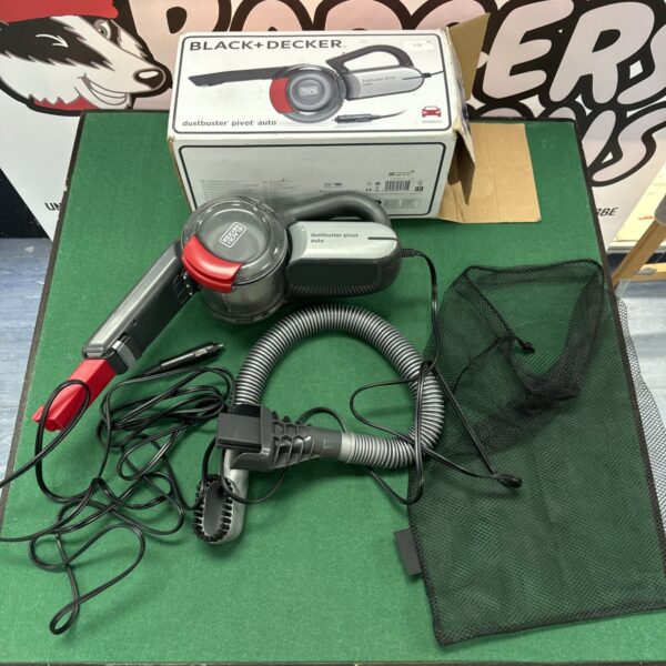 Black & Decker DustBuster Pivot Auto 12v car hoover for sale.
