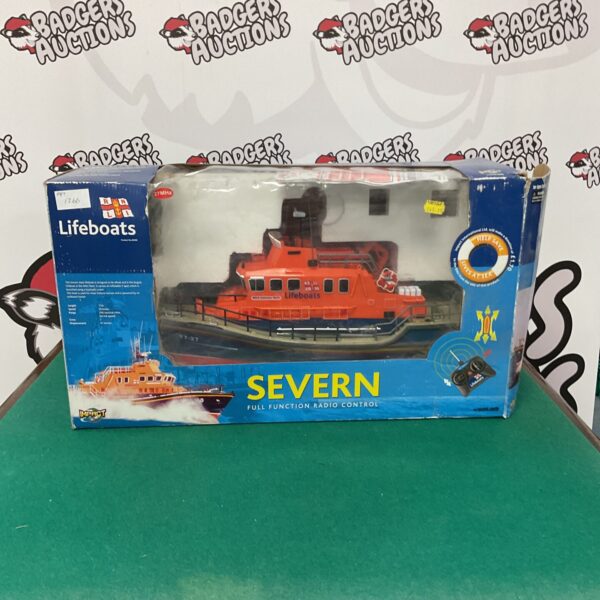Detailed radio control RNLI Severn lifeboat model.