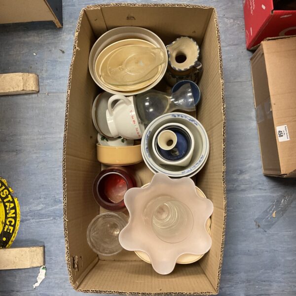 Mixed lot of vintage ceramic vases for collectors and home decor.