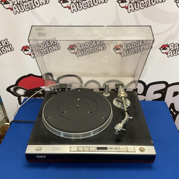 Vintage Sony PS-X65 turntable in good condition.