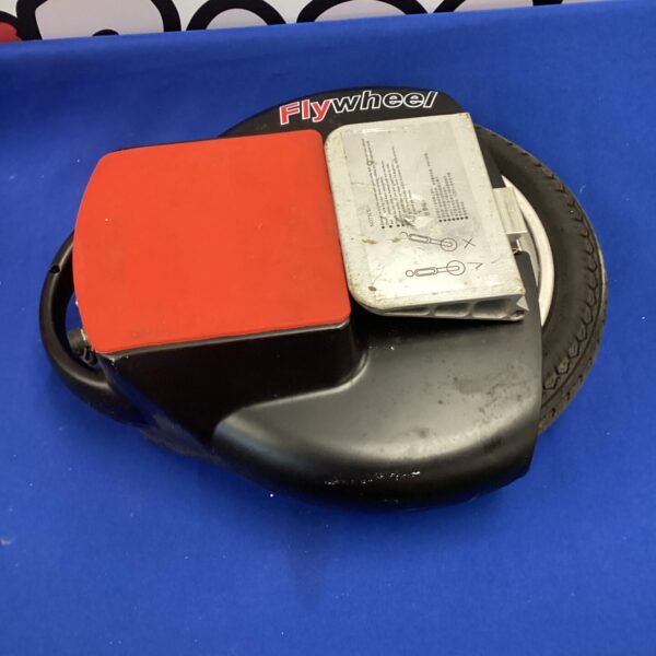 Side view of a Flywheel personal transporter electric scooter.