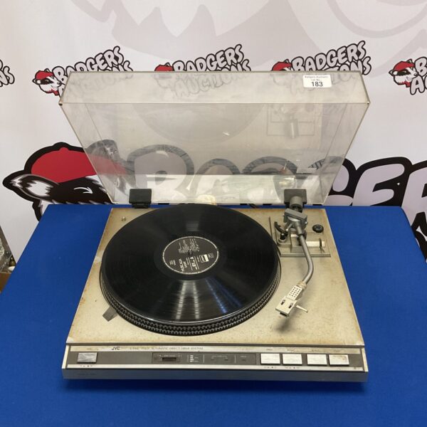 Vintage Jvc L-F66 direct drive turntable for vinyl records.