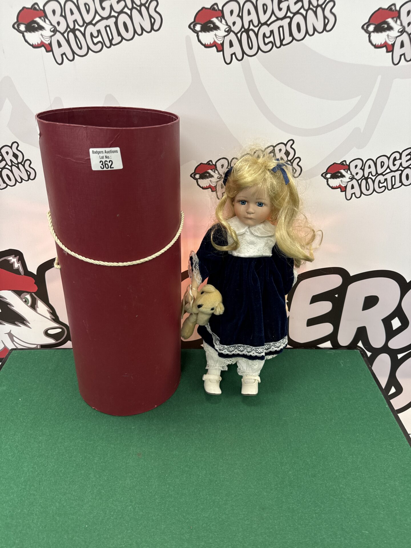 313 Vintage crying girl collectors doll
