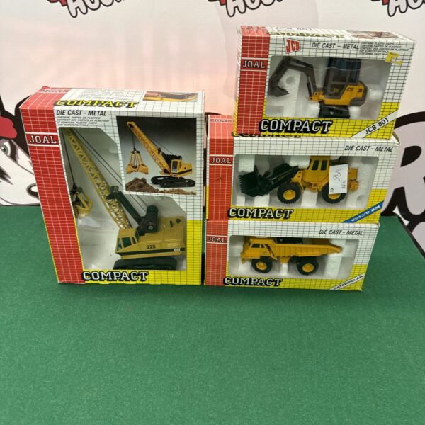 Joal Compact diecast construction vehicle lot for collectors.
