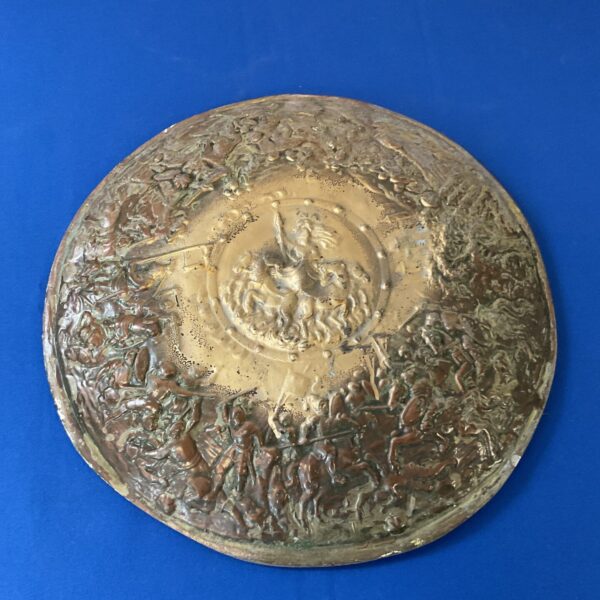 Detailed resin cast replica of the Long Witnam bronze shield.