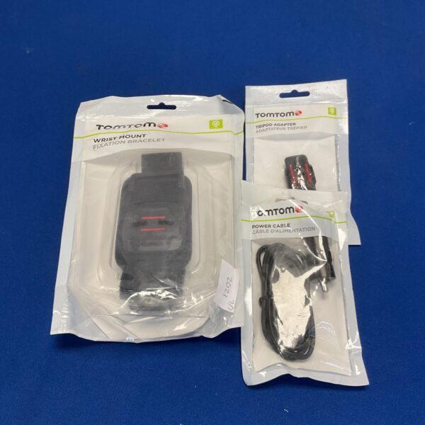 TomTom wrist mount strap for GPS watches.