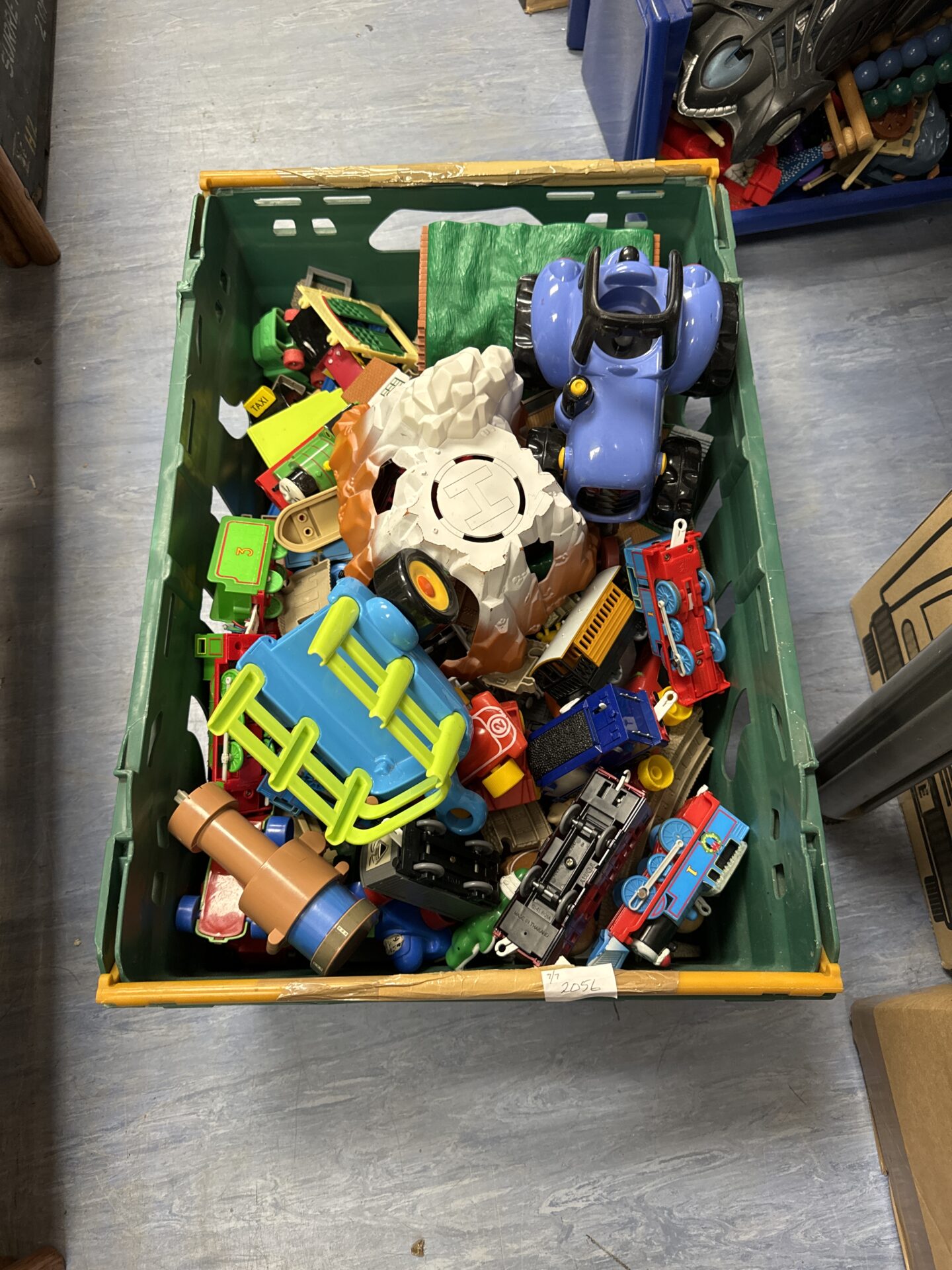 439 Crate of assorted children’s toys