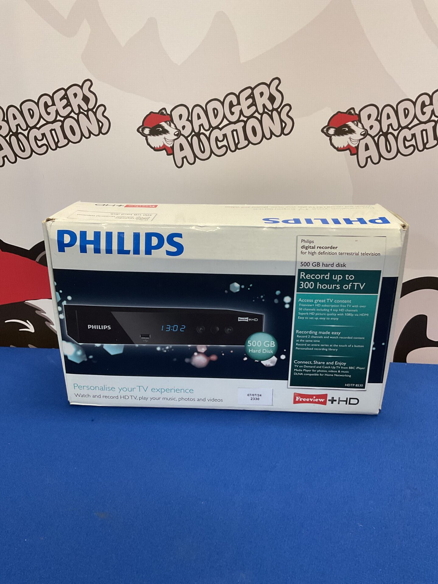 249 Philips 500gb digital tv recorder