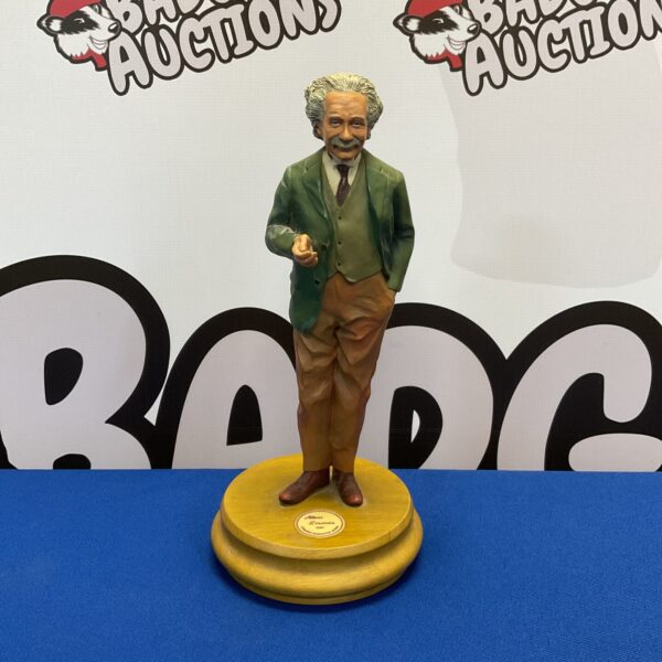 Detailed Albert Einstein figure by Camelot industrial arts.