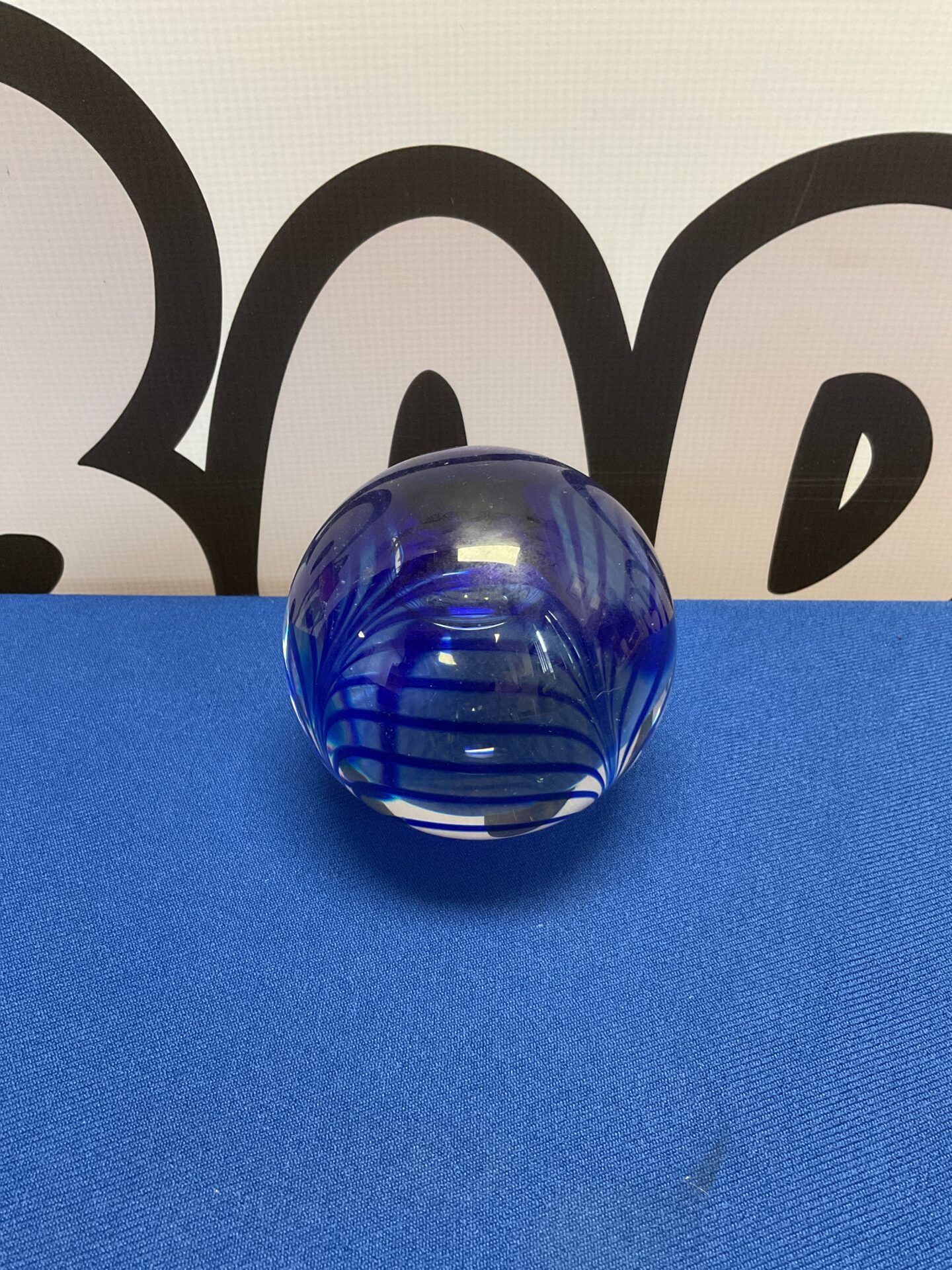 278 Langham glass paperweight