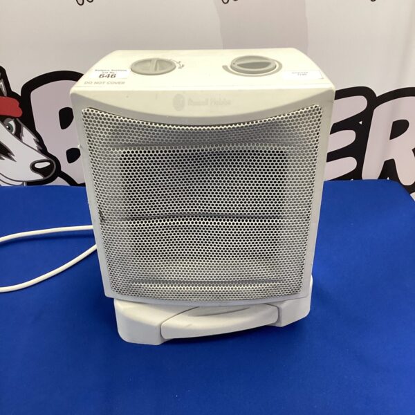 Vintage Russell Hobbs heater for portable home heating.
