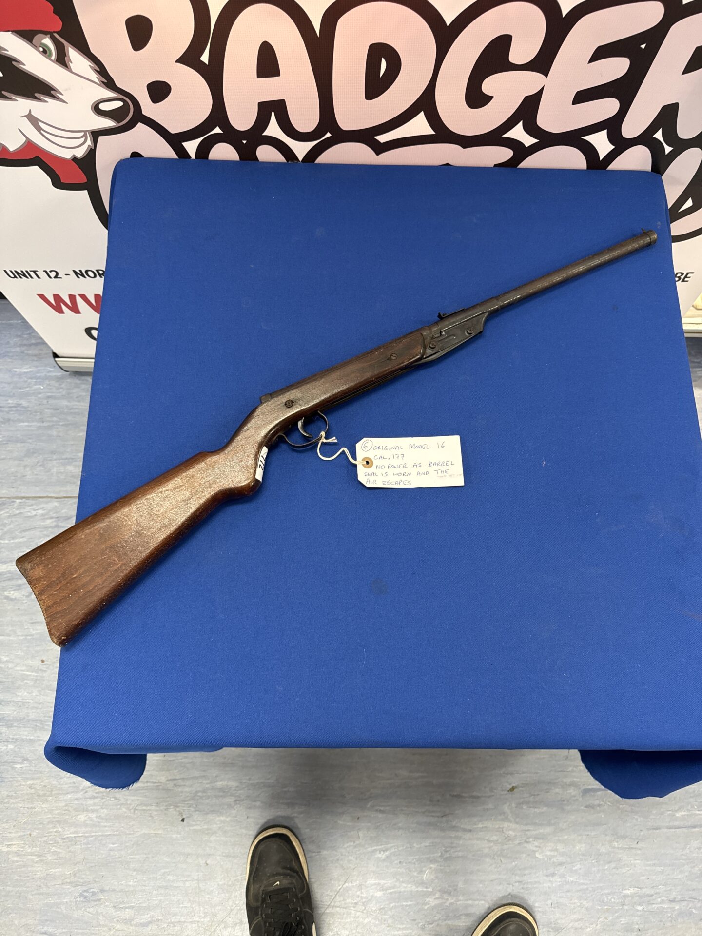 772 Original model 16 junior rifle – needs seals