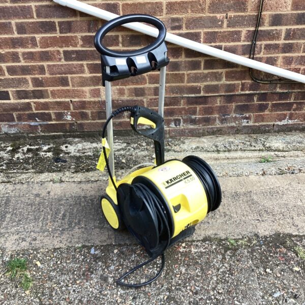 Karcher K5.50 pressure washer for garden and driveway cleaning.