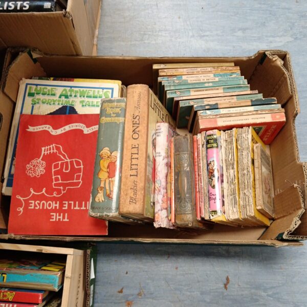 Vintage lot of childrens books including Pelican and Penguin titles.