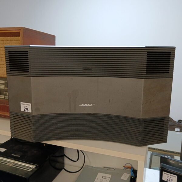 Vintage Bose Acoustic Wave Music System II speaker in as-found condition.