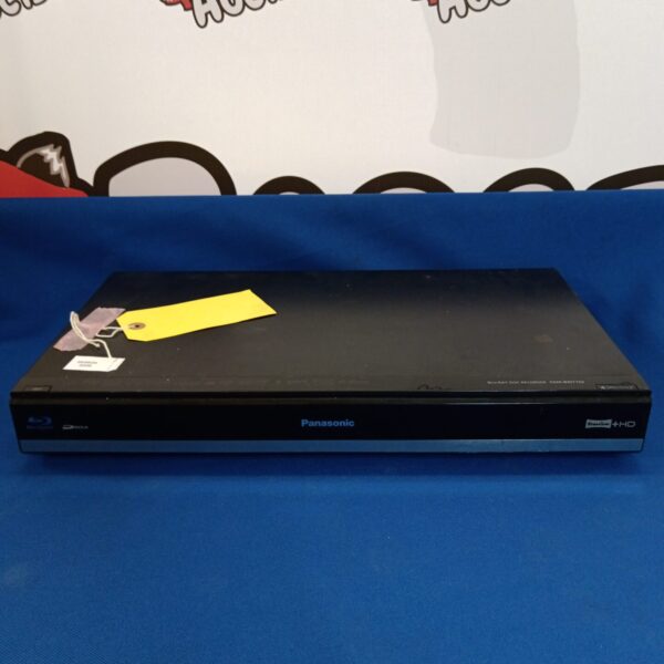 Panasonic DMR-BWT720 Blu-ray player and recorder front view.
