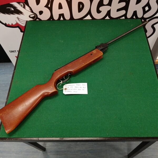 Vintage Haenel model 300 .177 air rifle in good condition.