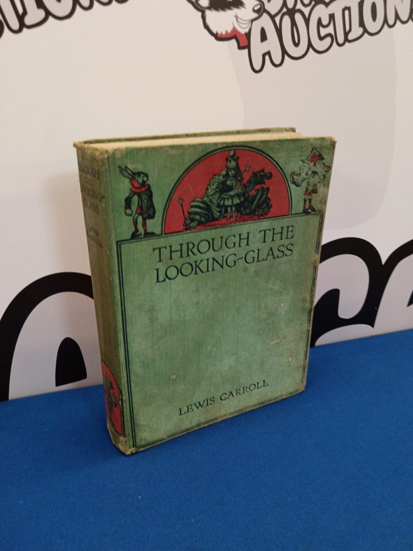 421 1927 1st edition copy of Lewis Carroll’s through the looking glass