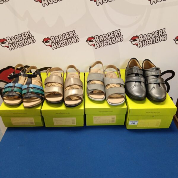 Ladies Hotter shoes size 5.5, four pairs of new footwear.