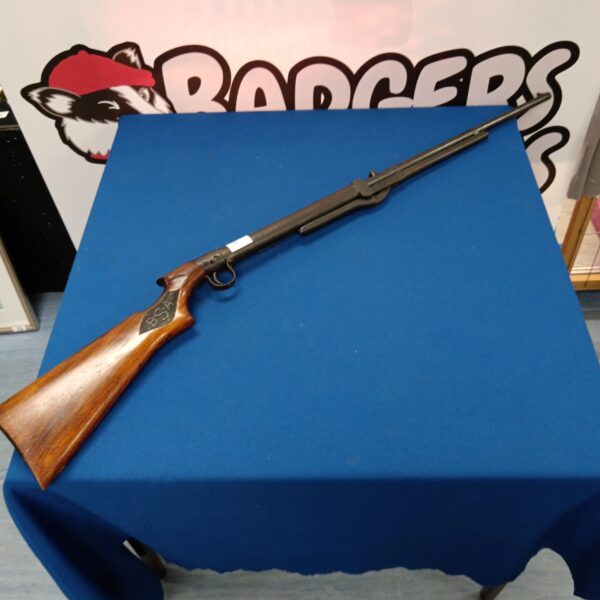 Vintage BSA air rifle from the 1930s, showing wear and patina.