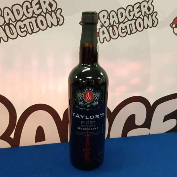 Bottle of Taylors first estate reserve port